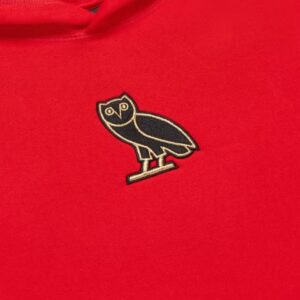 Classic Owl Hoodie Red