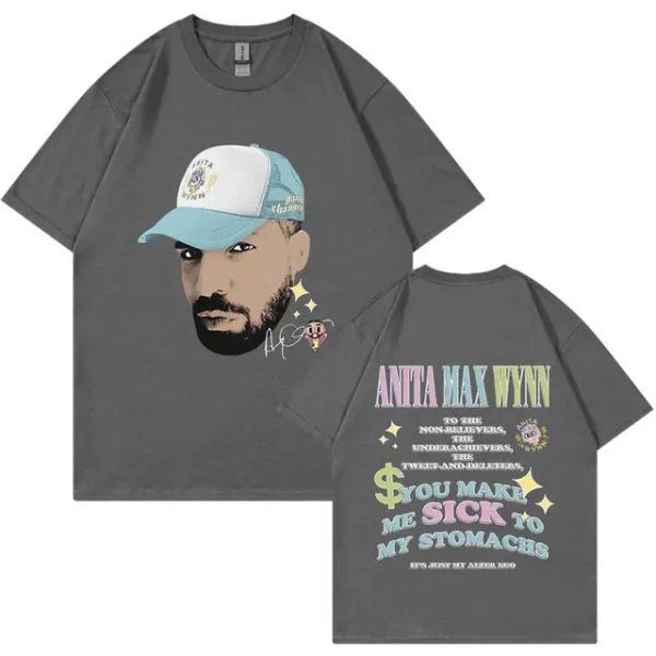 Drake Anita Max Wynn Funny Graphic T- Shirt