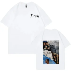 Drake Music Album Cover Graphic Cotton T-shirt