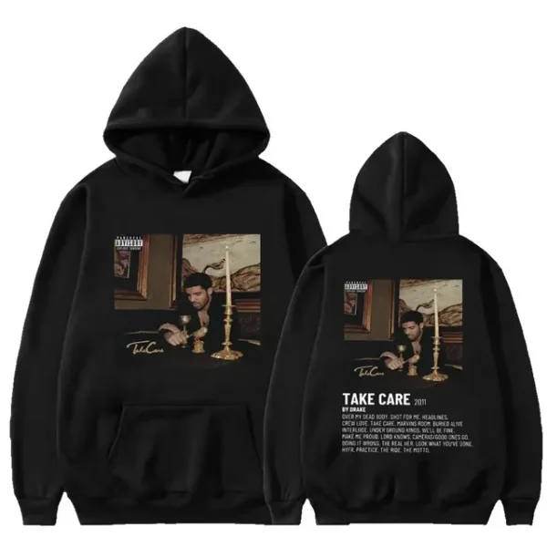 Drake Music Album Take Care Vintage Hoodie