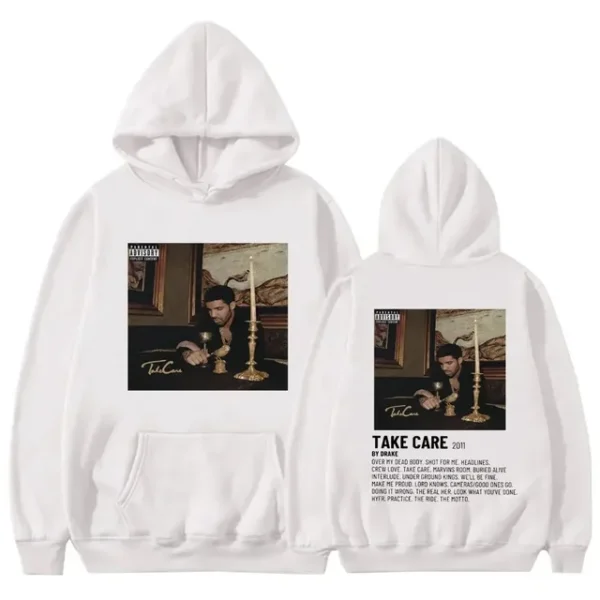 Drake Music Album Take Care Vintage Hoodie