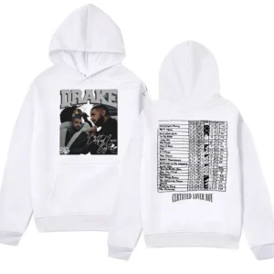 Drake Oversized Hooded Streetwear Sweatshirts