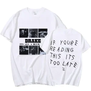 Drake Print Vintage Graphic T-Shirt