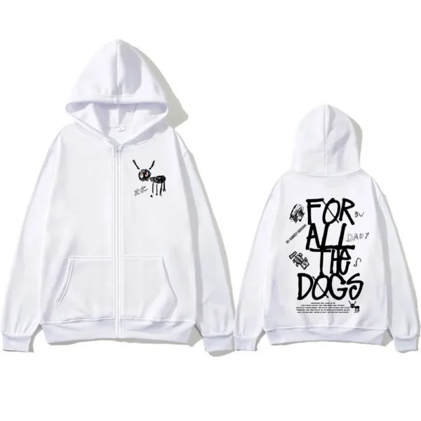 Drake for All The Dogs Music Album Zipper Hoodies