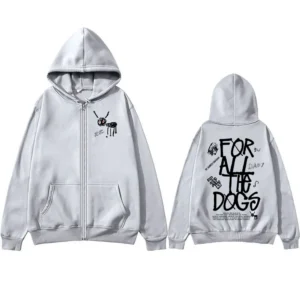 Drake for All The Dogs Music Album Zipper Hoodies