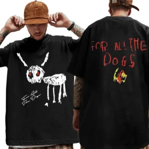 Drake for All The Dogs Vintage Oversized T-shirt