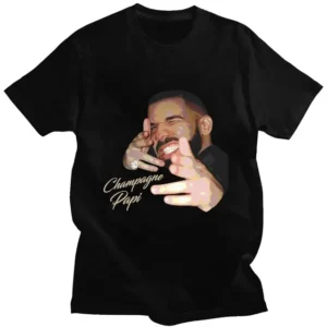 Drizzy Drake Print Cotton T-Shirt