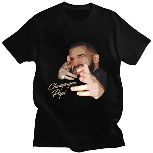 Drizzy Drake Print Cotton T-Shirt