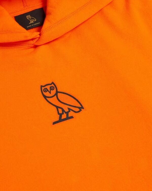 Glow in the Dark Classic Owl Hoodie Orange