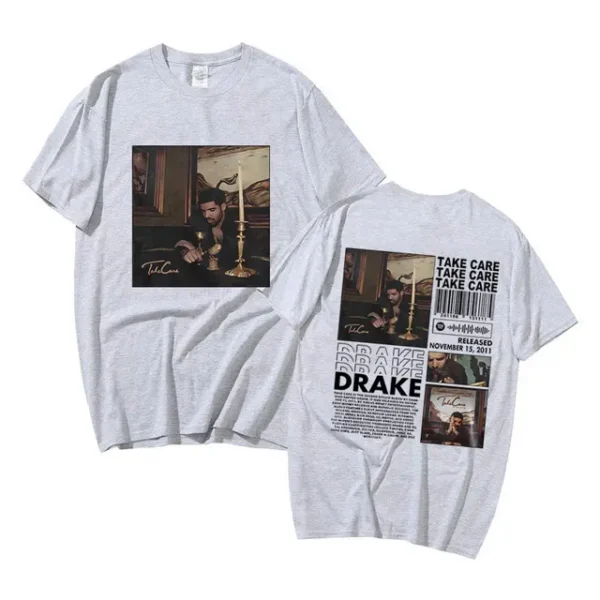 Drake Take Care Album Print T-Shirt