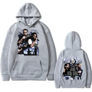 Drake J Cole It's All A Blur Tour Graphic Print Hoodie